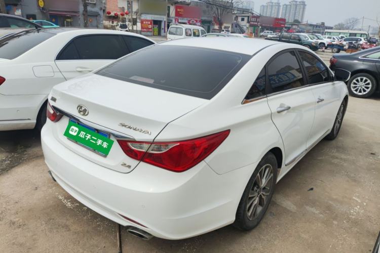 Used Hyundai Sonata 2015 Classic 2.4L Automatic Leading Edition China IV Standard Rear Right 45 Deg