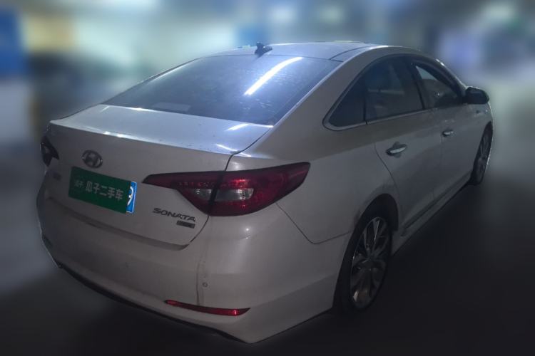 Used Hyundai Sonata 2015 1.6T GLX Advanced Model Rear Right 45 Deg