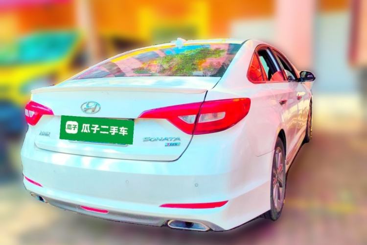 Used Hyundai Sonata 2015 1.6T GLS Smart Model Rear Right 45 Deg