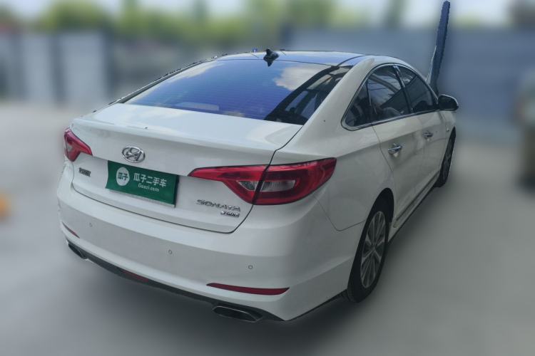 Used Hyundai Sonata 2015 1.6T GLS Smart Model Rear Right 45 Deg