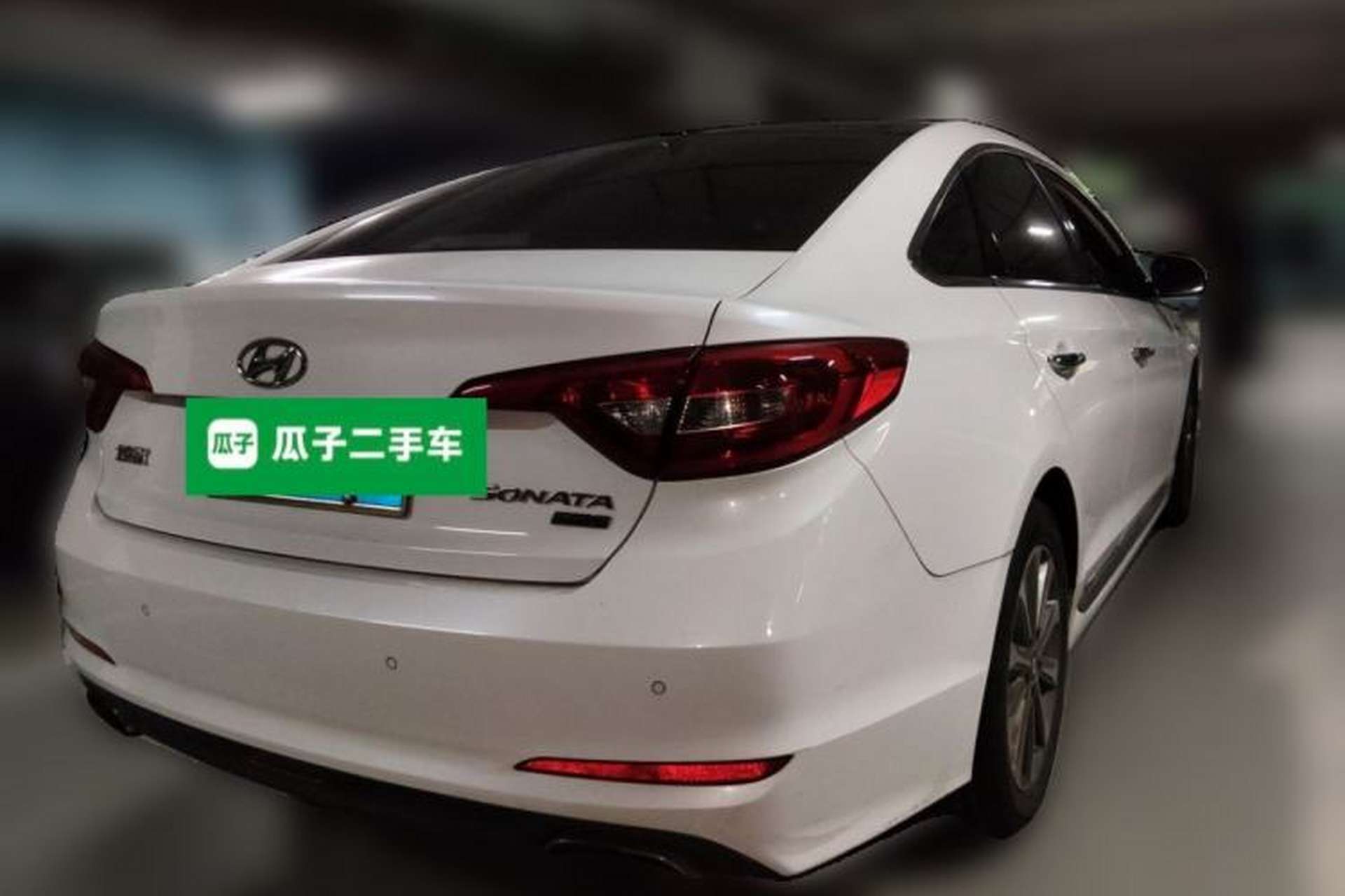 Used Hyundai Sonata 2015 1.6T GLS Smart Model Rear Right 45 Deg