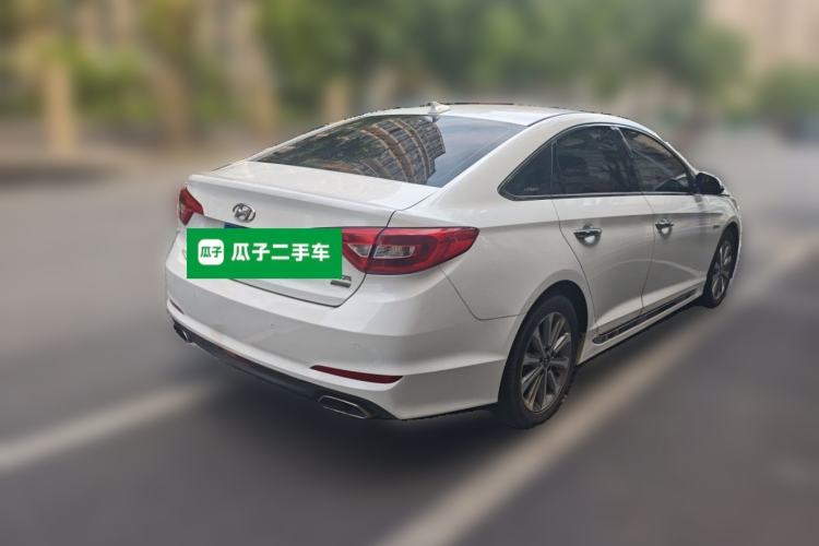 Used Hyundai Sonata 2015 1.6T GLS Smart Model Rear Right 45 Deg