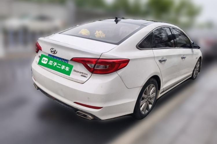 Used Hyundai Sonata 2015 1.6T GLS Smart Model Rear Right 45 Deg
