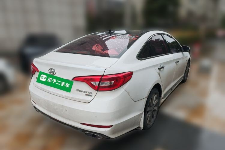 Used Hyundai Sonata 2015 1.6T GLS Smart Model Rear Right 45 Deg