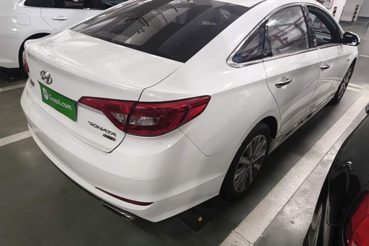 Used Hyundai Sonata 2015 1.6T GLS Smart Model Rear Right 45 Deg
