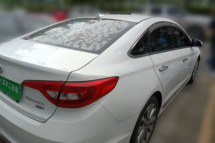 Used Hyundai Sonata 2015 1.6T GLS Smart Model Rear Right 45 Deg