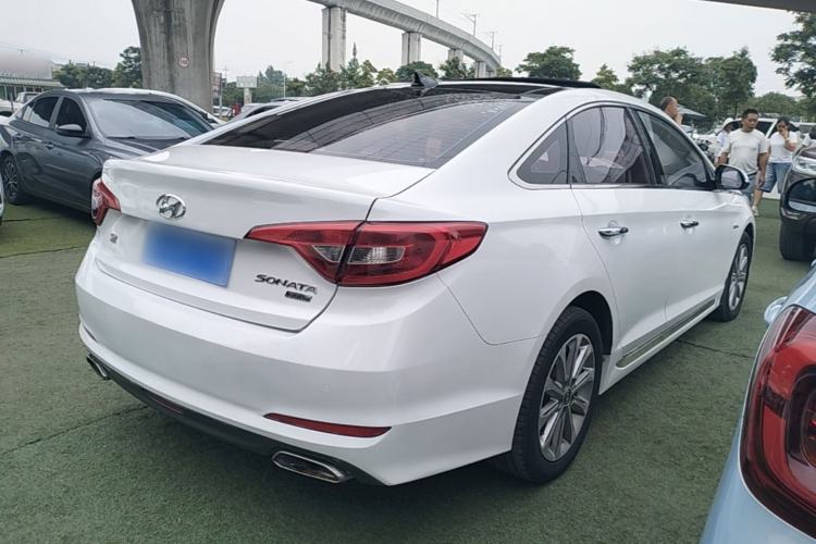 Used Hyundai Sonata 2015 1.6T GLS Smart Model Rear Right 45 Deg