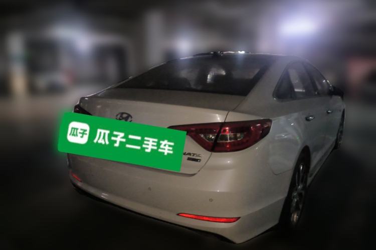 Used Hyundai Sonata 2015 1.6T GLX Advanced Model Rear Right 45 Deg