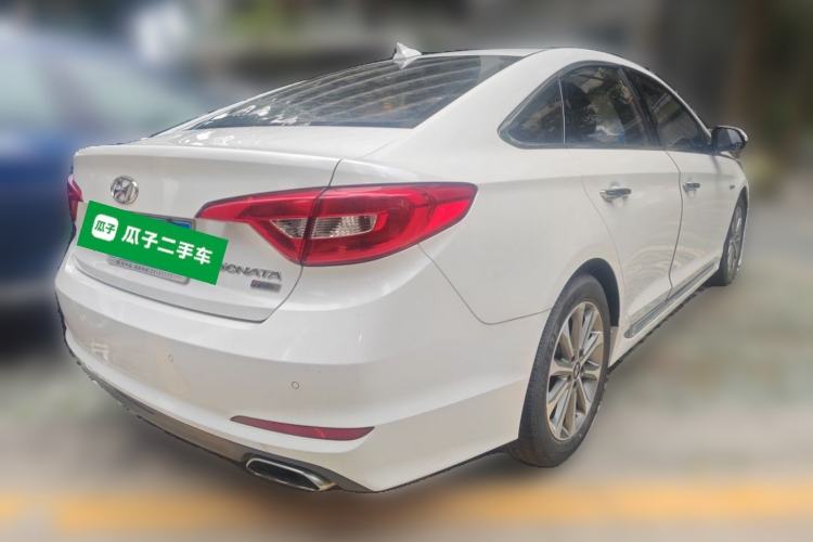 Used Hyundai Sonata 2015 1.6T GLS Smart Model Rear Right 45 Deg