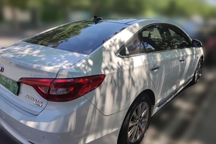 Used Hyundai Sonata 2015 1.6T GLS Smart Model Rear Right 45 Deg