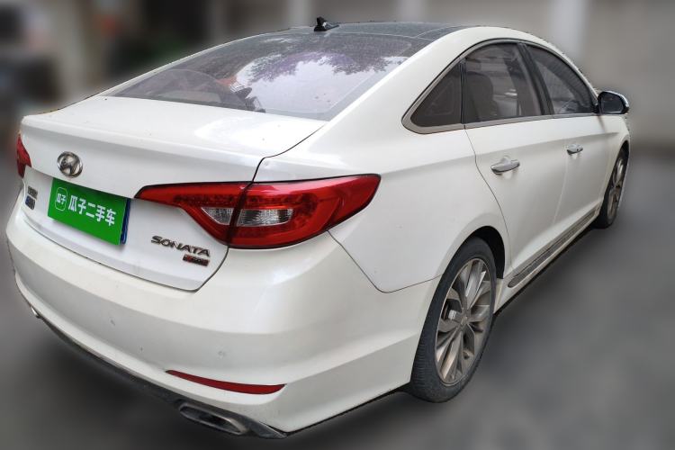 Used Hyundai Sonata 2015 1.6T GLX Advanced Model Rear Right 45 Deg