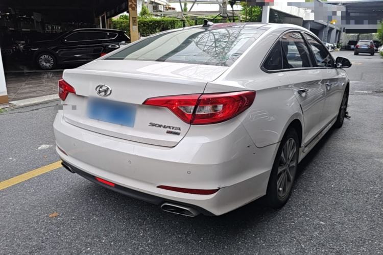 Used Hyundai Sonata 2015 1.6T GLS Smart Model Rear Right 45 Deg