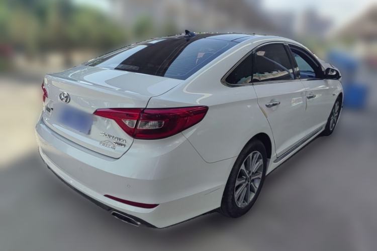 Used Hyundai Sonata 2015 1.6T GLS Smart Model Rear Right 45 Deg