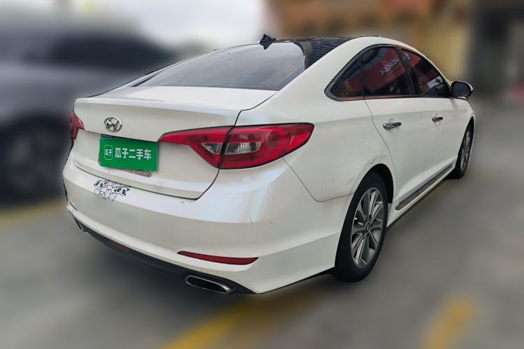 Used Hyundai Sonata 2015 1.6T GLS Smart Model Rear Right 45 Deg