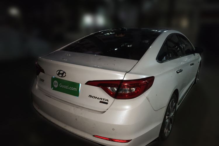 Used Hyundai Sonata 2015 1.6T GLX Advanced Model Rear Right 45 Deg