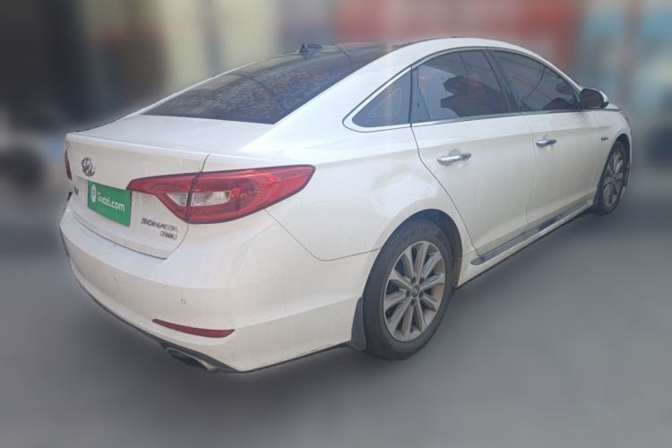 Used Hyundai Sonata 2015 1.6T GLX Advanced Model Rear Right 45 Deg