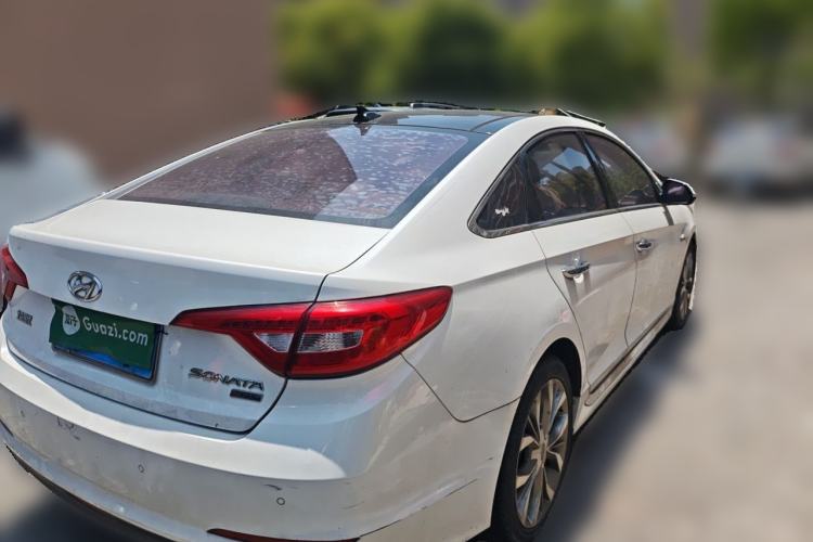 Used Hyundai Sonata 2015 1.6T DLX Prestige Model Rear Right 45 Deg