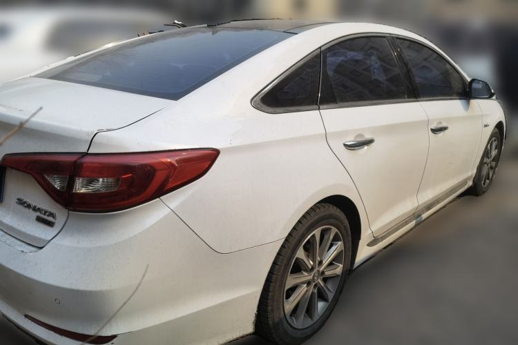 Used Hyundai Sonata 2015 1.6T GLS Smart Model Rear Right 45 Deg