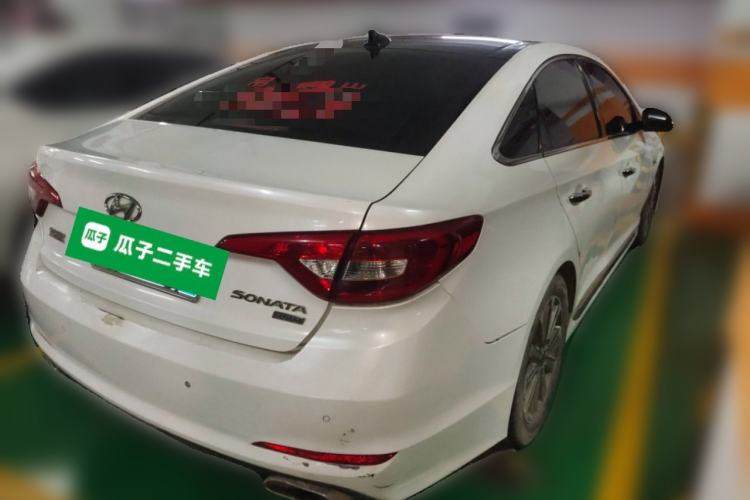 Used Hyundai Sonata 2015 1.6T GLS Smart Model Rear Right 45 Deg