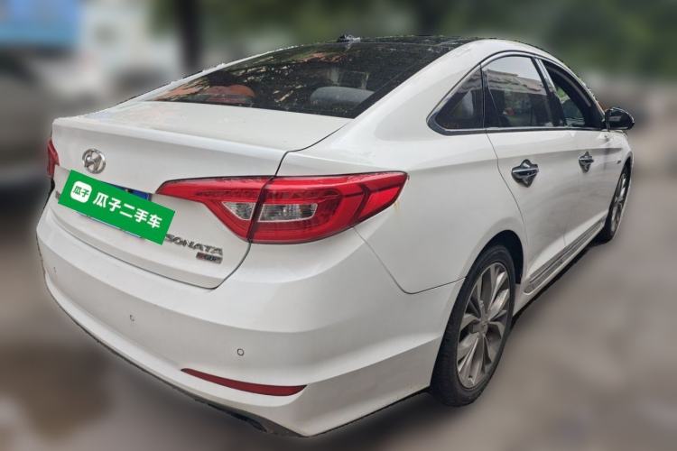 Used Hyundai Sonata 2015 1.6T DLX Prestige Model Rear Right 45 Deg