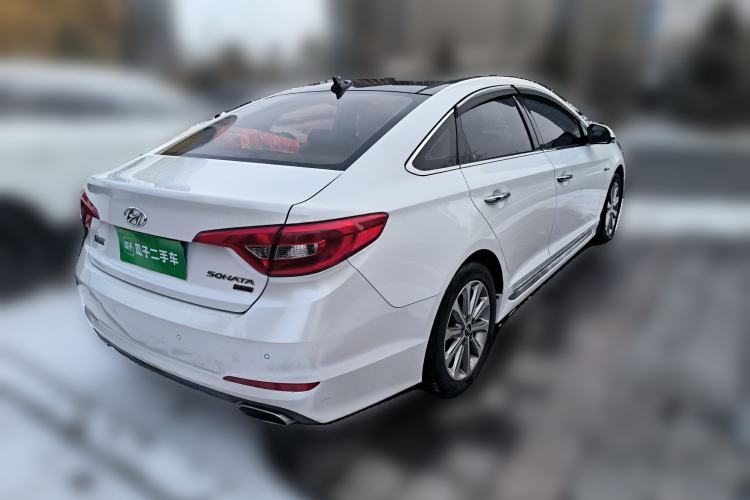 Used Hyundai Sonata 2015 1.6T GLS Smart Model Rear Right 45 Deg