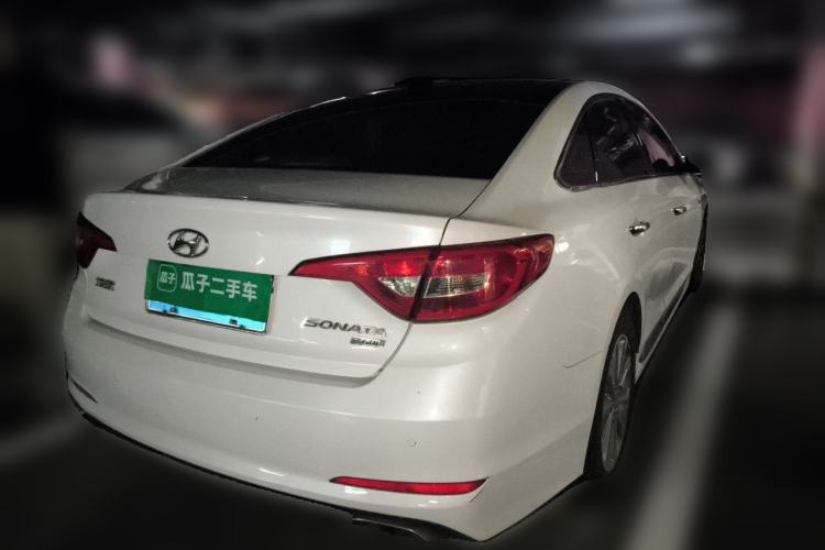 Used Hyundai Sonata 2015 1.6T GLS Smart Model Rear Right 45 Deg