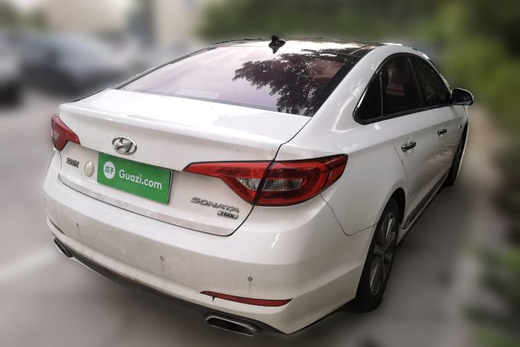 Used Hyundai Sonata 2015 1.6T GLS Smart Model Rear Right 45 Deg
