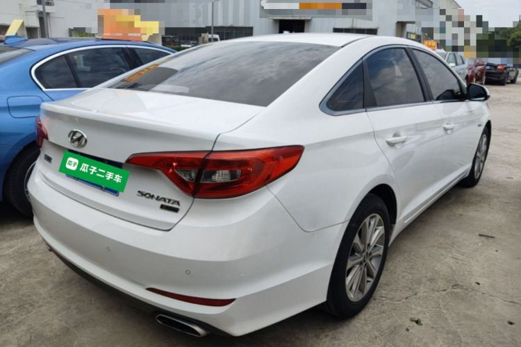 Used Hyundai Sonata 2015 1.6T GS Fashion Edition Rear Right 45 Deg