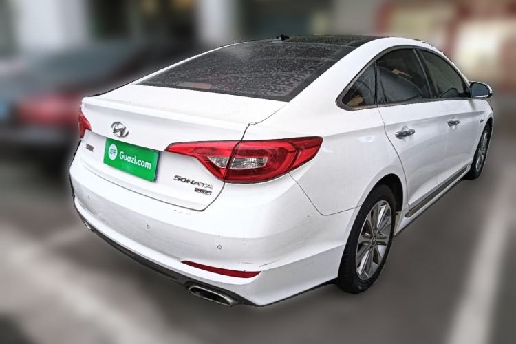 Used Hyundai Sonata 2015 1.6T GLS Smart Model Rear Right 45 Deg
