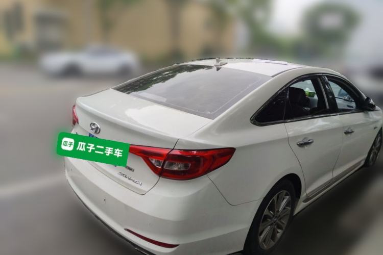 Used Hyundai Sonata 2015 1.6T GLS Smart Model Rear Right 45 Deg