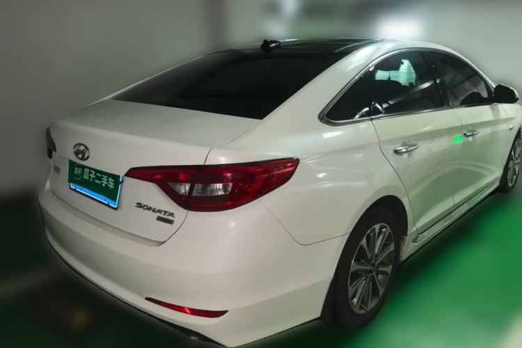 Used Hyundai Sonata 2015 1.6T GLS Smart Model Rear Right 45 Deg