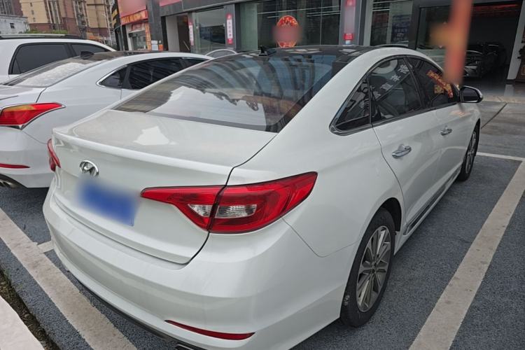 Used Hyundai Sonata 2015 1.6T GLS Smart Model Rear Right 45 Deg