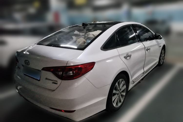 Used Hyundai Sonata 2015 1.6T GLS Smart Model Rear Right 45 Deg