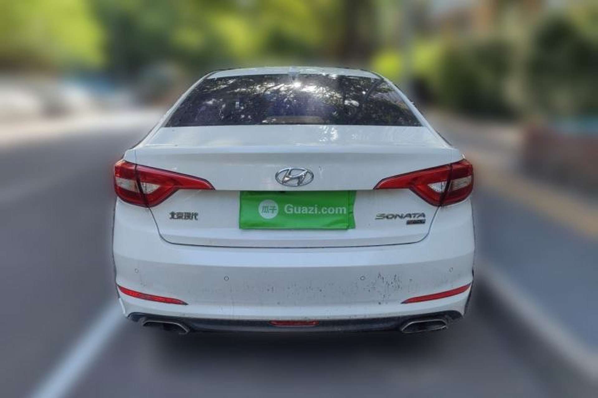 Used Hyundai Sonata 2015 1.6T GLS Smart Model Rear
