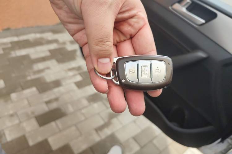 Used Hyundai Sonata 2015 1.6T GLX Advanced Model Vehicle Key