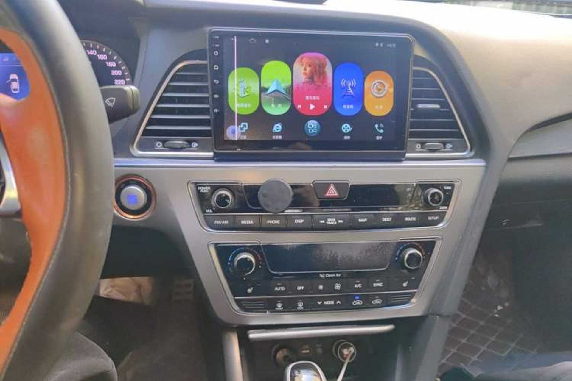Used Hyundai Sonata 2015 1.6T GLS Smart Model Audio And AC Panel