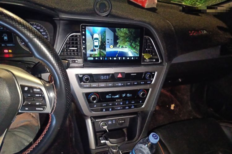 Used Hyundai Sonata 2015 1.6T GLS Smart Model Audio And AC Panel