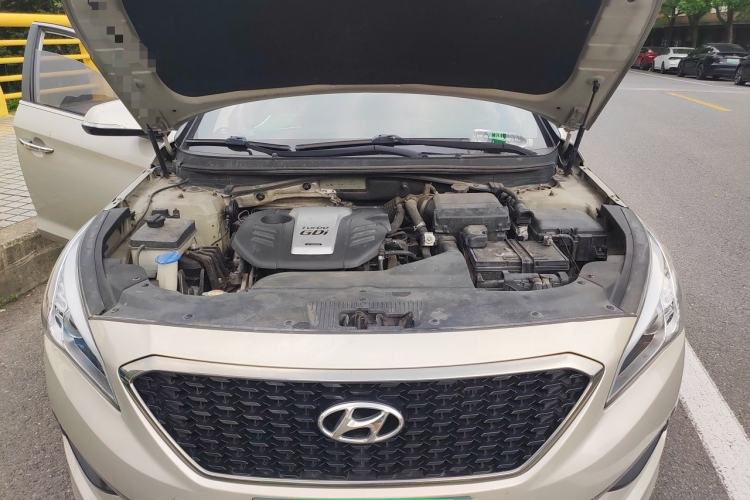 Used Hyundai Sonata 2015 1.6T GLX Advanced Model Engine Bay