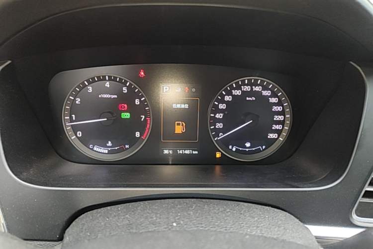 Used Hyundai Sonata 2015 1.6T GLX Advanced Model Instrument Cluster