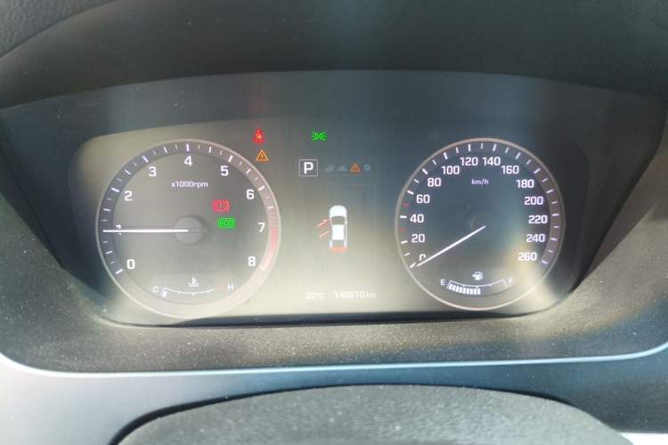 Used Hyundai Sonata 2015 1.6T DLX Prestige Model Instrument Cluster