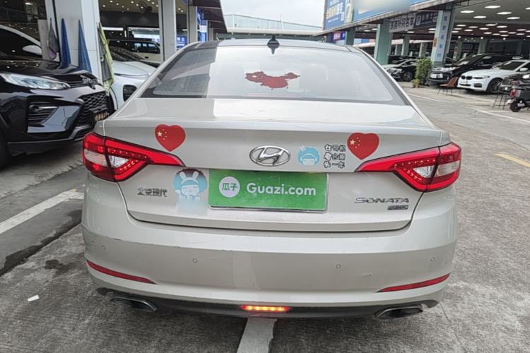 Used Hyundai Sonata 2015 1.6T GLX Advanced Model Rear