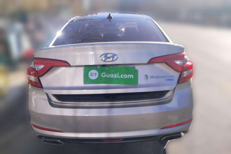 Used Hyundai Sonata 2015 1.6T GLX Advanced Model Rear