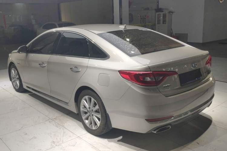 Used Hyundai Sonata 2015 1.6T GLS Smart Model Rear Left 45 Deg