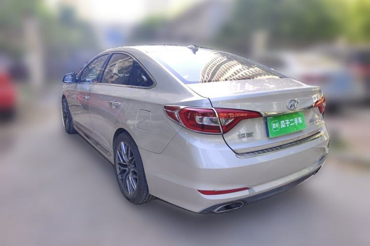 Used Hyundai Sonata 2015 1.6T GLS Smart Model Rear Left 45 Deg