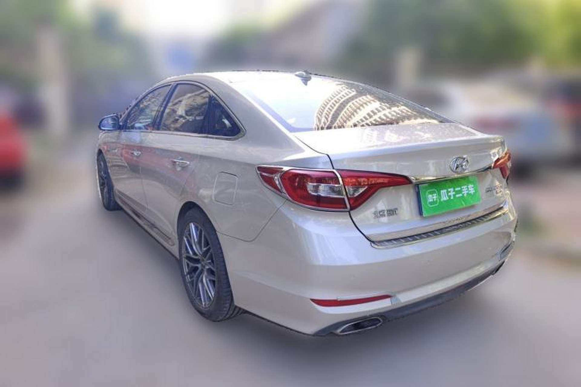 Used Hyundai Sonata 2015 1.6T GLS Smart Model Rear Left 45 Deg