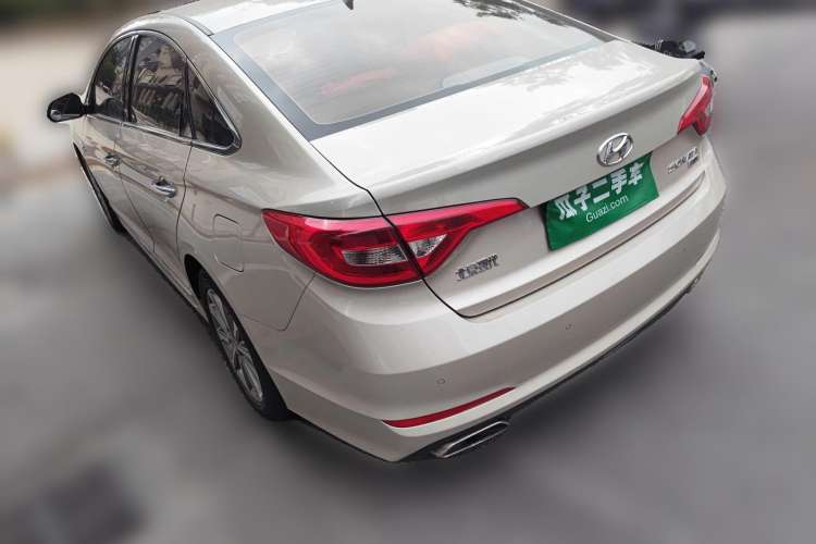 Used Hyundai Sonata 2015 1.6T GLS Smart Model Rear Left 45 Deg