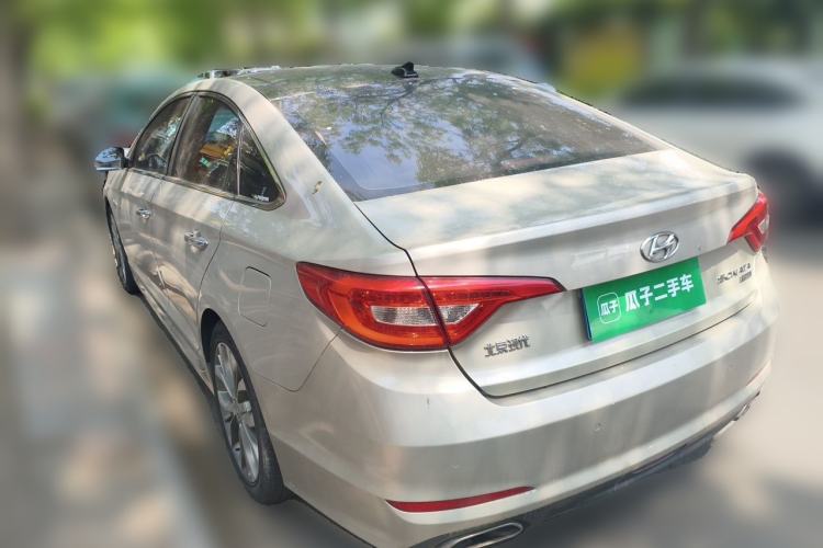 Used Hyundai Sonata 2015 1.6T DLX Prestige Model Rear Left 45 Deg