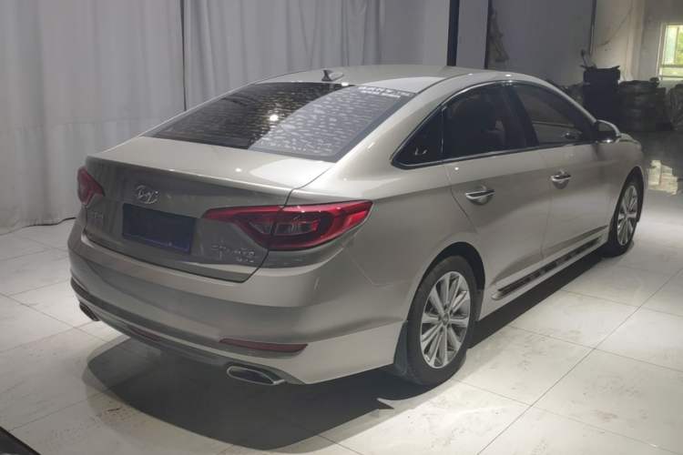 Used Hyundai Sonata 2015 1.6T GLS Smart Model Rear Right 45 Deg