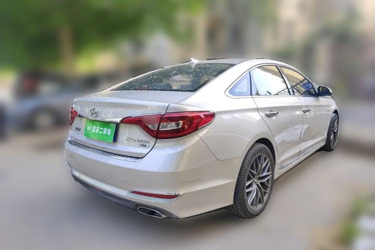 Used Hyundai Sonata 2015 1.6T GLS Smart Model Rear Right 45 Deg