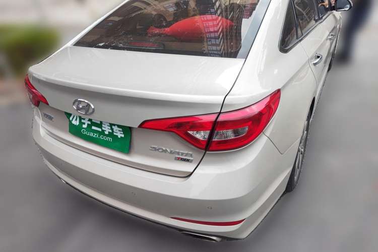 Used Hyundai Sonata 2015 1.6T GLS Smart Model Rear Right 45 Deg